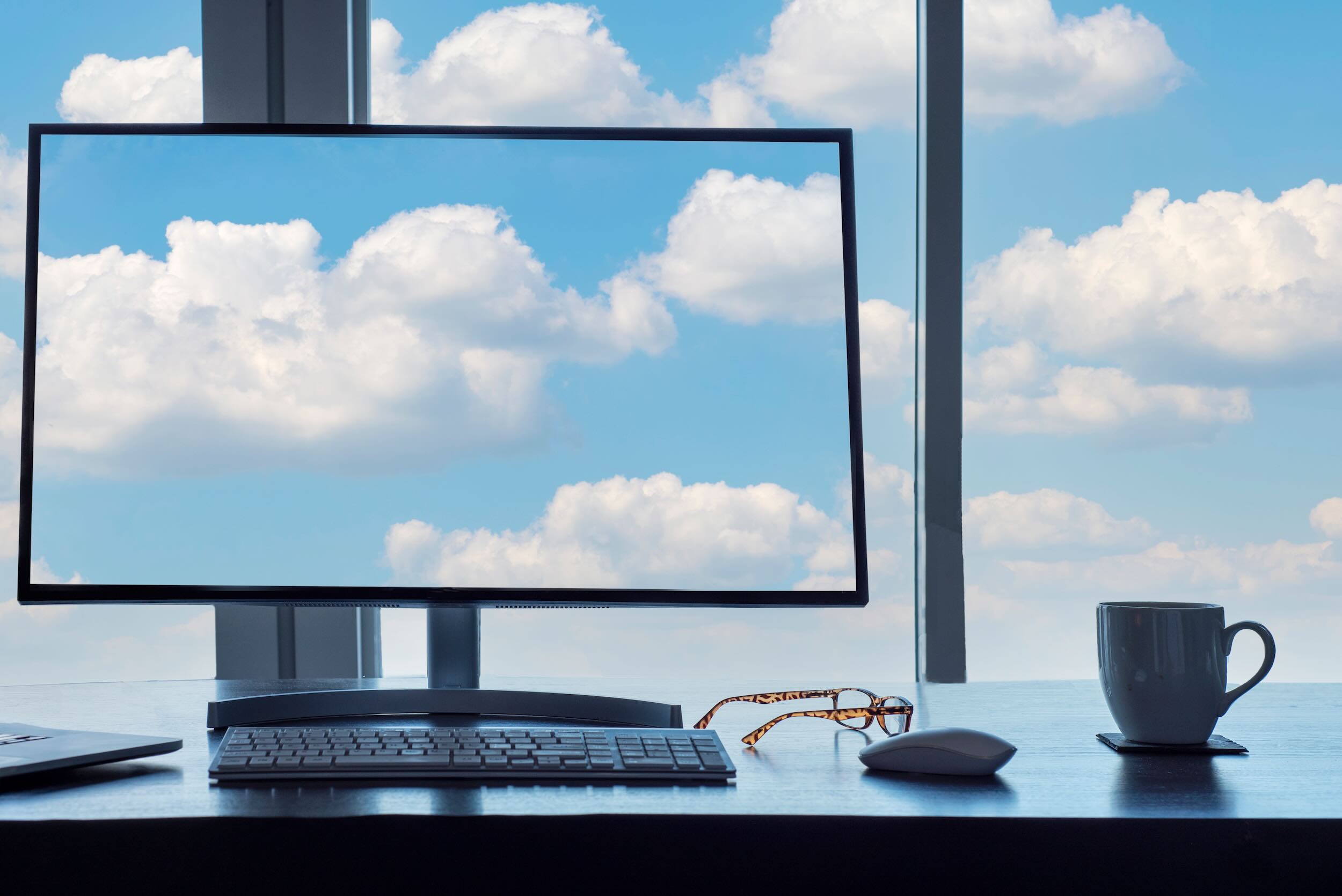 conceptual cloud computing desk with computer key 2025 01 09 00 19 04 utc.jpeg